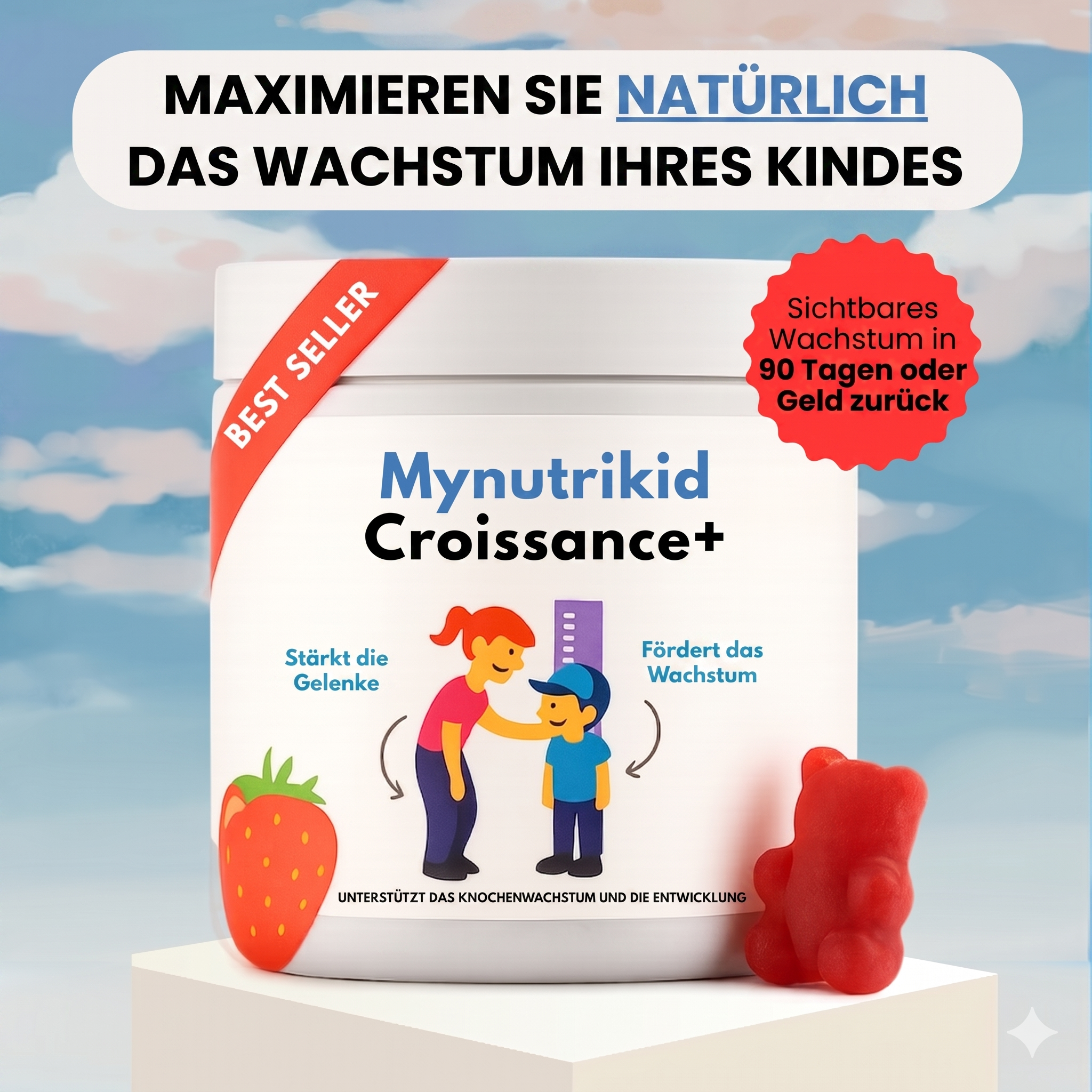 Gummies Croissance+