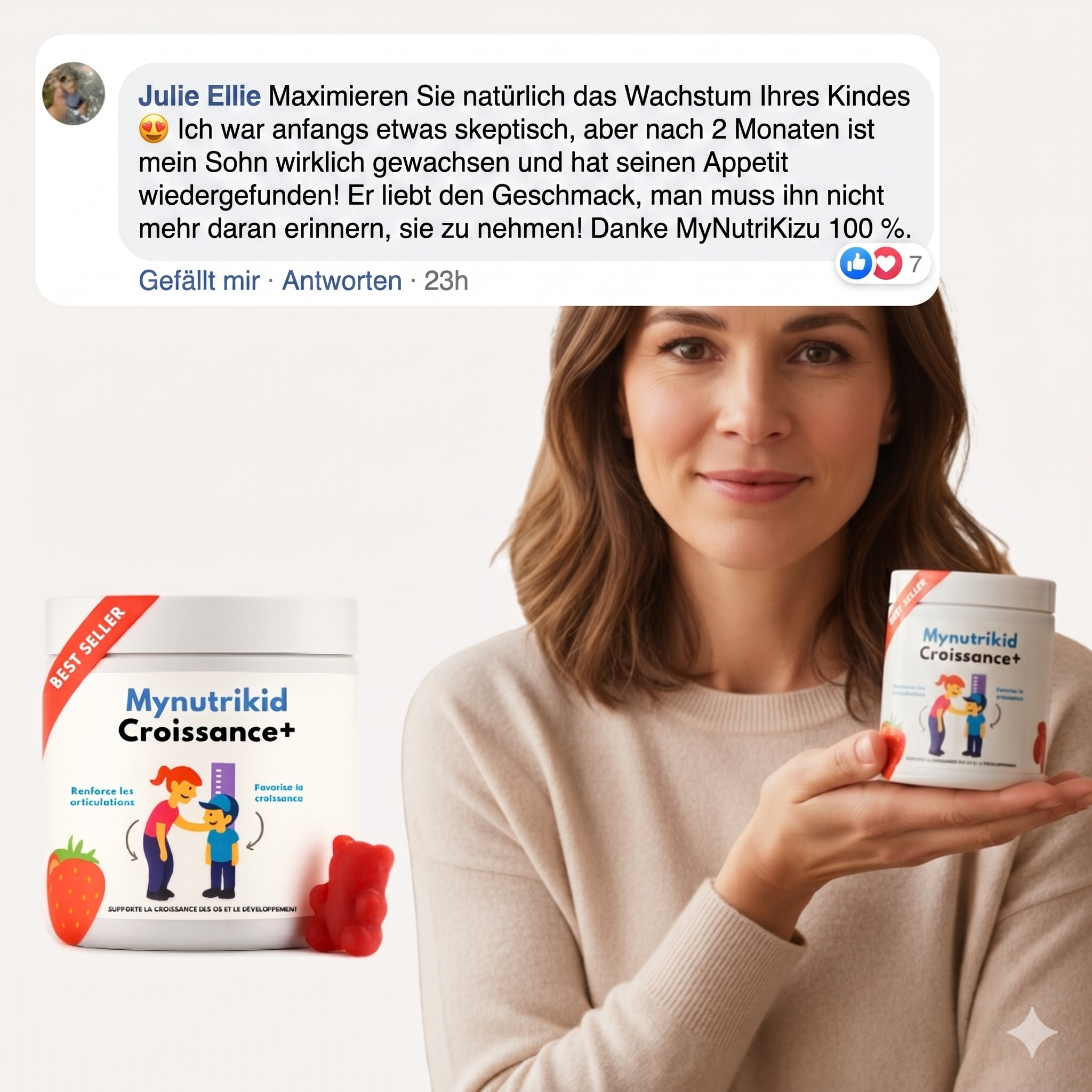 Gummies Croissance+