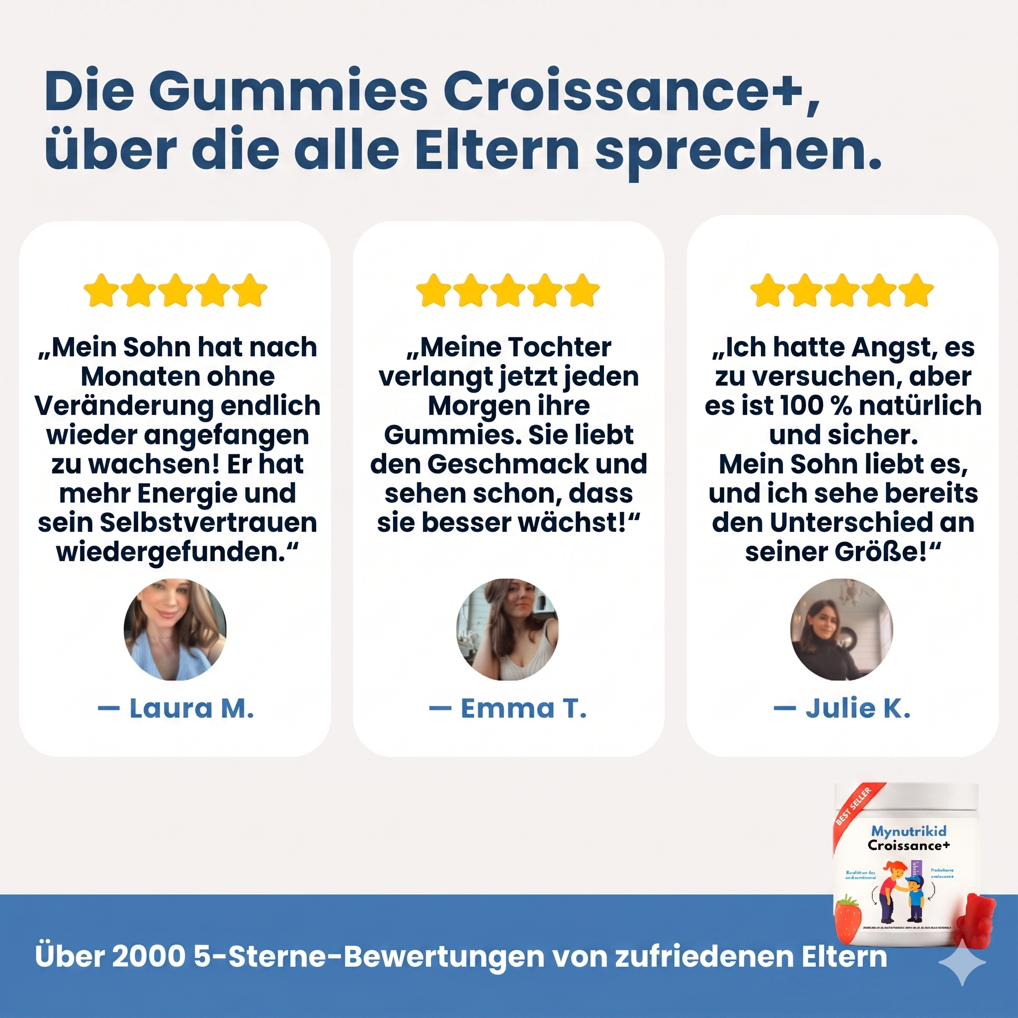Gummies Croissance+