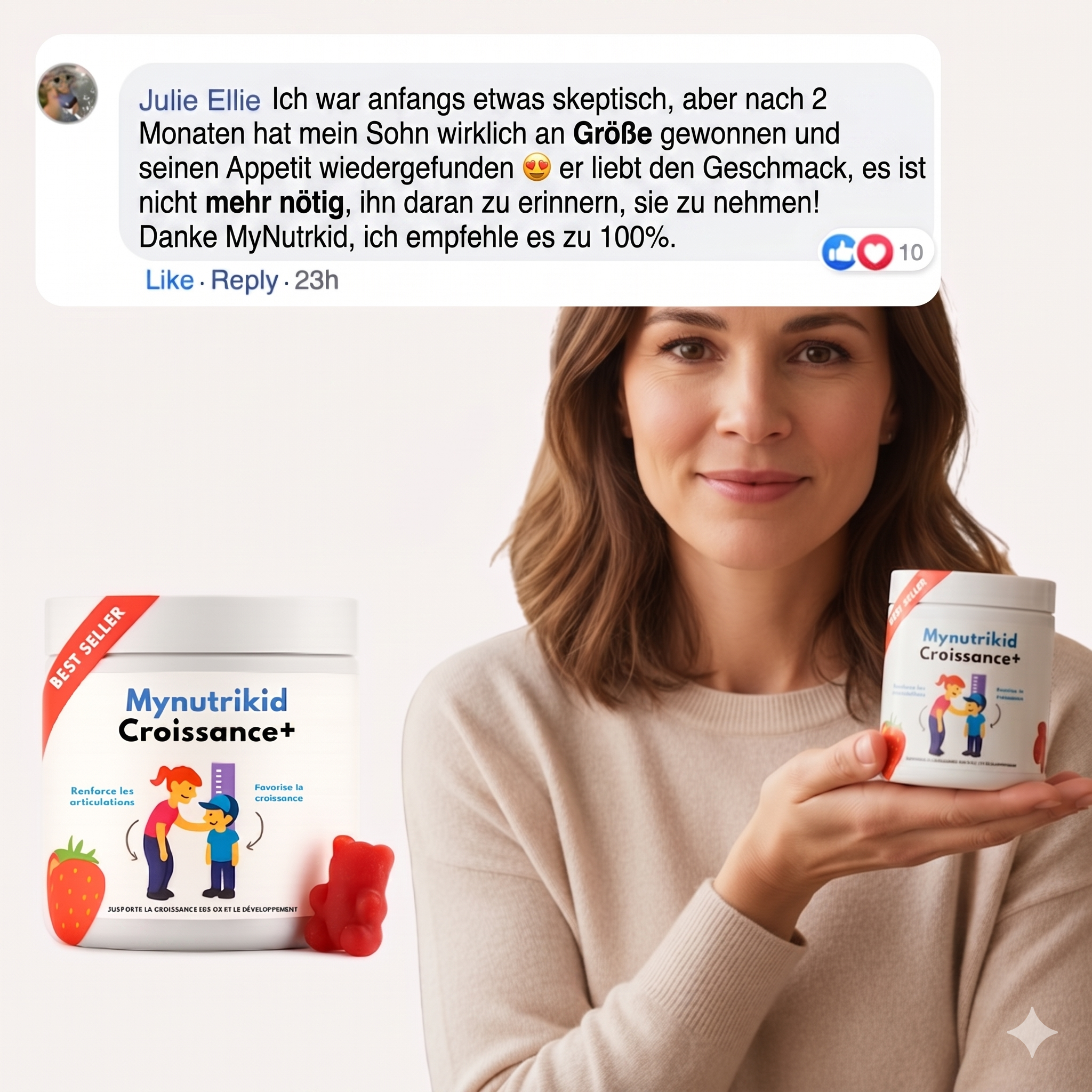 Gummies Croissance+
