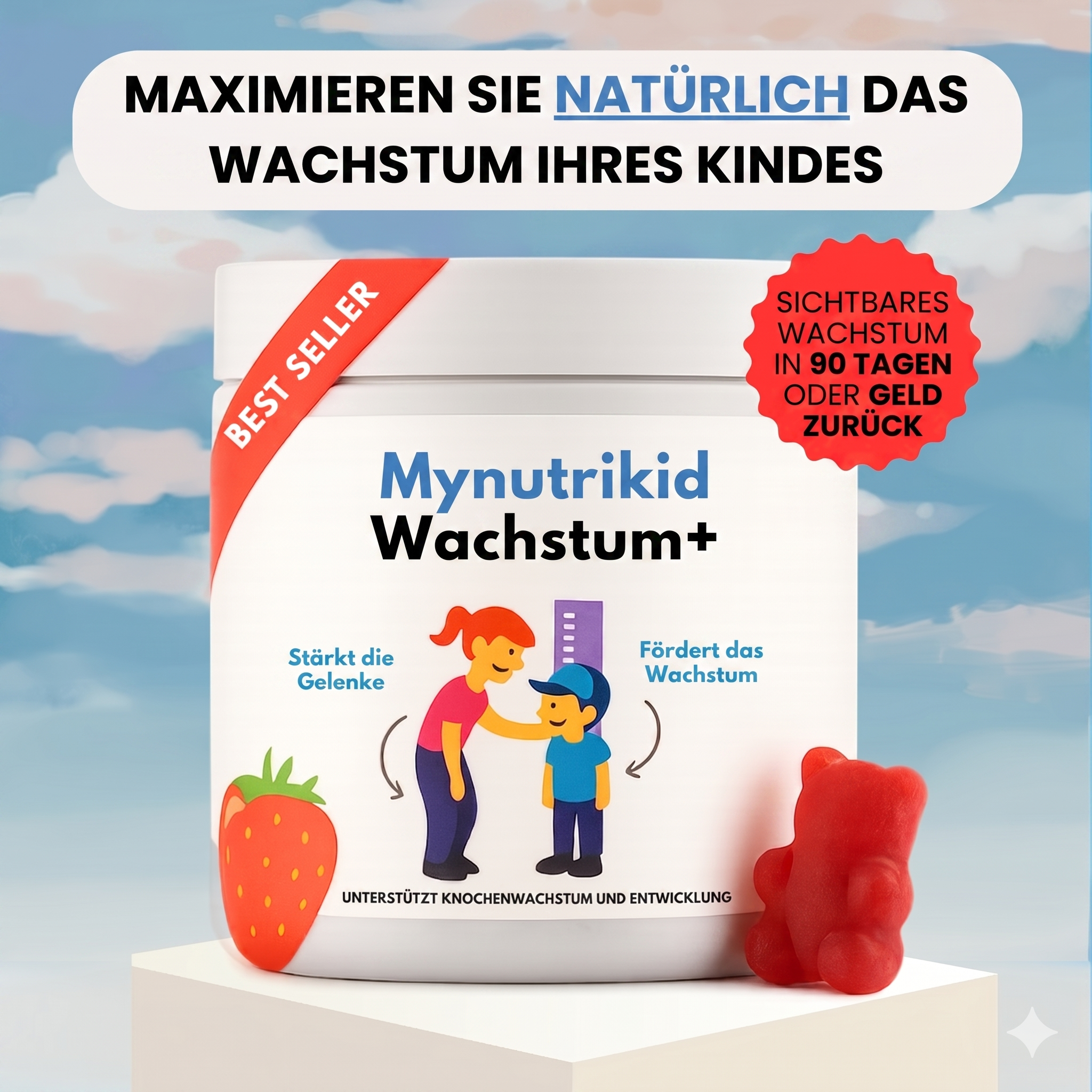 Gummies Croissance+